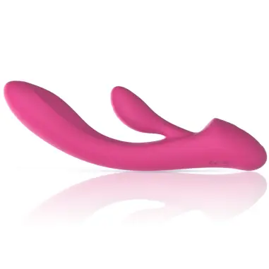 Luigi Vibrador Rabbit Silicona Liquida Rosa | Intense