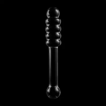 NEBULA SERIES BY IBIZA - MODELO 20 DILDO CRISTAL TRANSPARENTE 20.5 CM -O- 3 CM 
