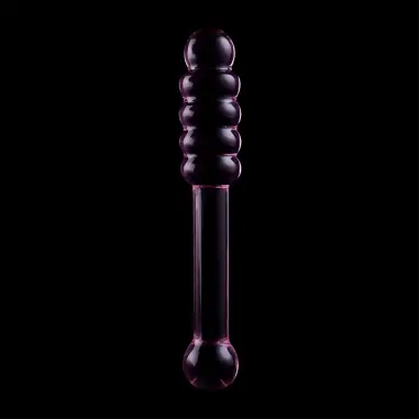 NEBULA SERIES BY IBIZA - MODELO 20 DILDO CRISTAL ROSA 20.5 CM -O- 3 CM 