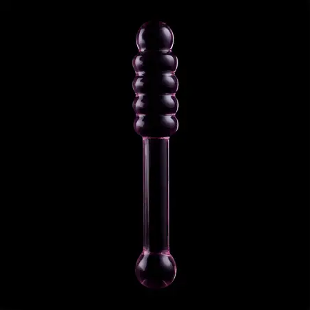 NEBULA SERIES BY IBIZA - MODELO 20 DILDO CRISTAL ROSA 20.5 CM -O- 3 CM 