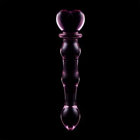 NEBULA SERIES BY IBIZA - MODELO 21 DILDO CRISTAL ROSA 20.5 CM -O- 3.5 CM 