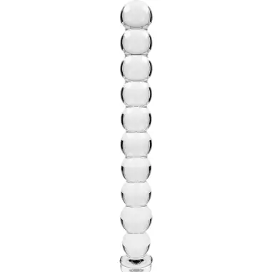 NEBULA SERIES BY IBIZA - MODELO 22 DILDO CRISTAL TRANSPARENTE 21.5 CM -O- 2.5 CM 