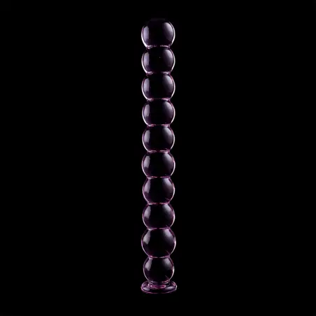 NEBULA SERIES BY IBIZA - MODELO 22 DILDO CRISTAL ROSA 21.5 CM -O- 2.5 CM 