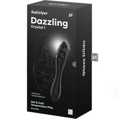 SATISFYER - DAZZLING CRYSTAL NEGRO 