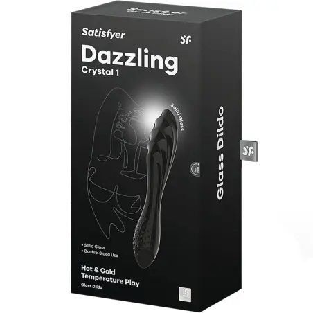 SATISFYER - DAZZLING CRYSTAL NEGRO 