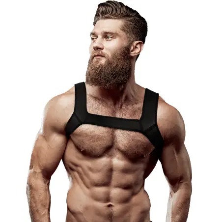 FETISH SUBMISSIVE ATTITUDE - ARNÉS NEOPRENO PECHO HOMBRE TALLA M 