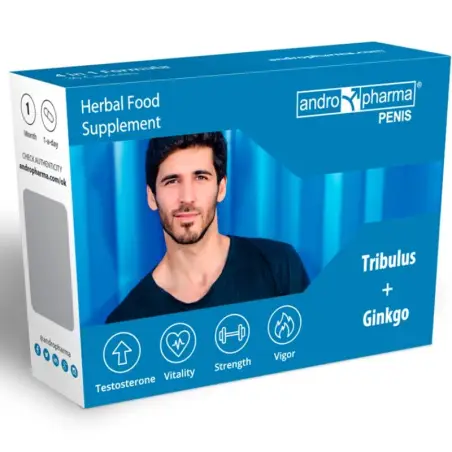 Andropharma Penis – Complemento alimenticio herbal para el bienestar masculino 