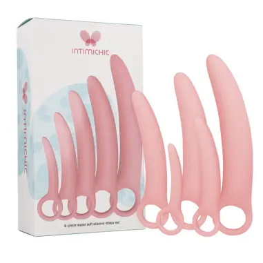 INTIMICHIC - SET 5 PIEZAS DILATADOR SILICONA 
