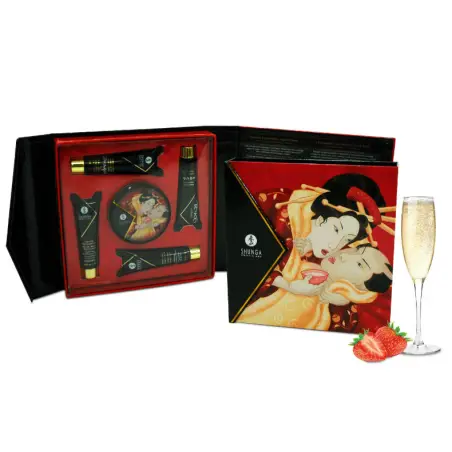 SHUNGA - KIT SECRET GEISHA FRESAS Y CAVA 
