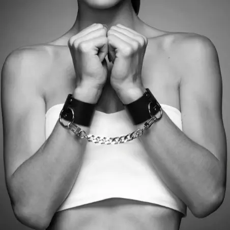 BIJOUX INDISCRETS MAZE - ESPOSAS Y BRAZALETES NEGRO 