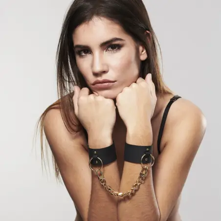 BIJOUX INDISCRETS MAZE - ESPOSAS Y BRAZALETES NEGRO 