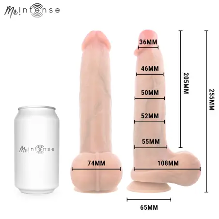 Bruce XL Dildo Silicona 25.5 cm -Ø- 5.5 cm | MR Intense