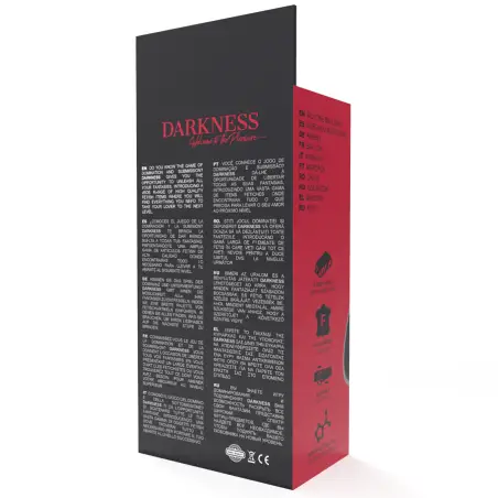 DARKNESS - MORDAZA SILICONA NEGRO Mordazas