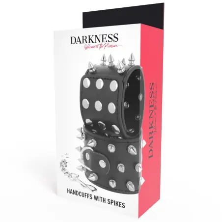 DARKNESS - SKULLS AND BONES ESPOSAS CON PINCHOS NEGRO Esposas