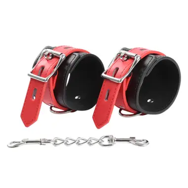OHMAMA FETISH - LOCK BUCKLE WRIST RESTRAINTS 