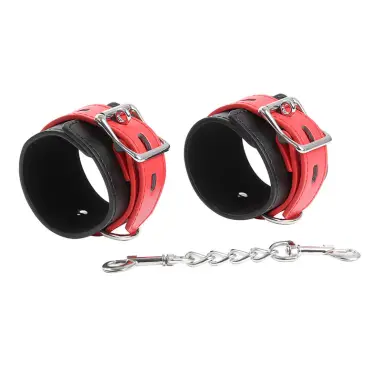 OHMAMA FETISH - LOCK BUCKLE WRIST RESTRAINTS 