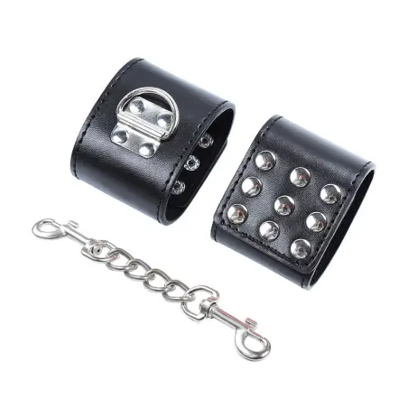 OHMAMA FETISH - RESTRICCIONES MUÑECA CON BROCHE DE METAL 