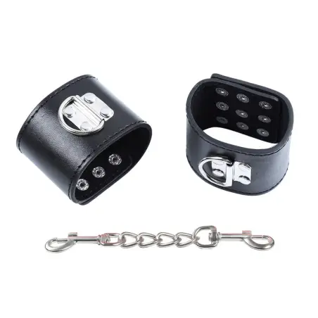 OHMAMA FETISH - RESTRICCIONES MUÑECA CON BROCHE DE METAL 