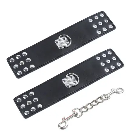 OHMAMA FETISH - RESTRICCIONES MUÑECA CON BROCHE DE METAL 