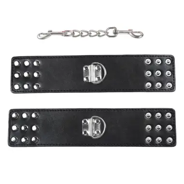 OHMAMA FETISH - RESTRICCIONES MUÑECA CON BROCHE DE METAL 