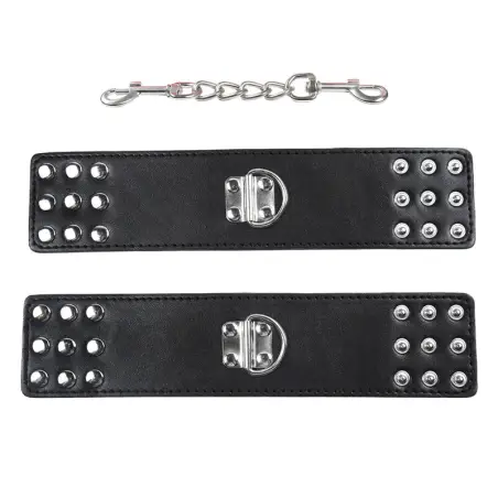 OHMAMA FETISH - RESTRICCIONES MUÑECA CON BROCHE DE METAL 