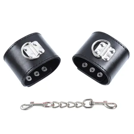 OHMAMA FETISH - RESTRICCIONES MUÑECA CON BROCHE DE METAL 
