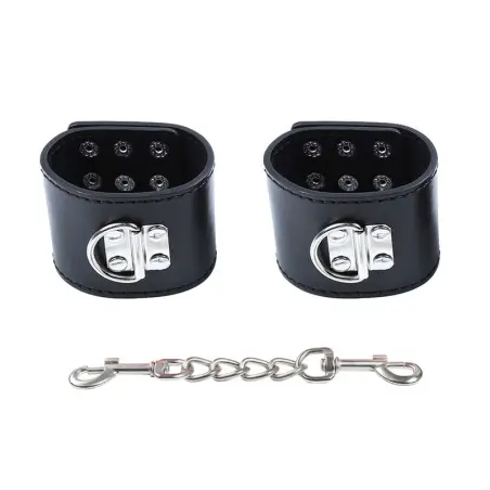 OHMAMA FETISH - RESTRICCIONES MUÑECA CON BROCHE DE METAL 