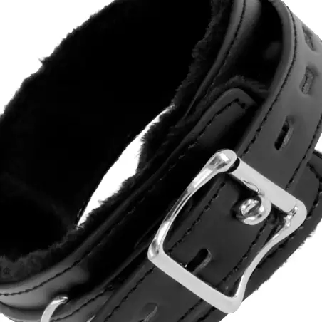 DARKNESS - COLLAR CONFORTABLE DE POSTURA CON CADENA LEATHER Collares