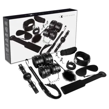 EXPERIENCE - BDSM FETISH KIT SERIE BLACK Kits juguetes sexuales