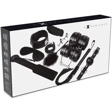 EXPERIENCE - BDSM FETISH KIT SERIE BLACK Kits juguetes sexuales