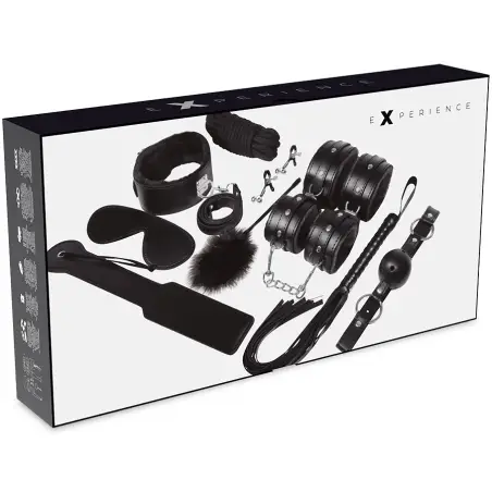 EXPERIENCE - BDSM FETISH KIT SERIE BLACK Kits juguetes sexuales