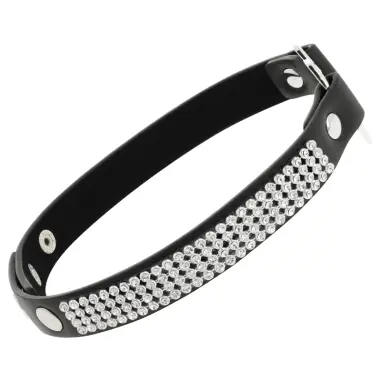 COQUETTE CHIC DESIRE - CHOKER CUERO VEGANO CORAZON 