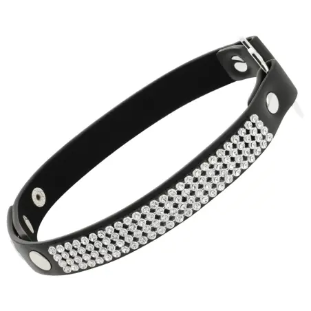 COQUETTE CHIC DESIRE - CHOKER CUERO VEGANO CORAZON 