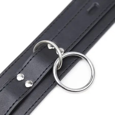 OHMAMA FETISH - COLLAR SUMISION CON 3 ANILLAS 