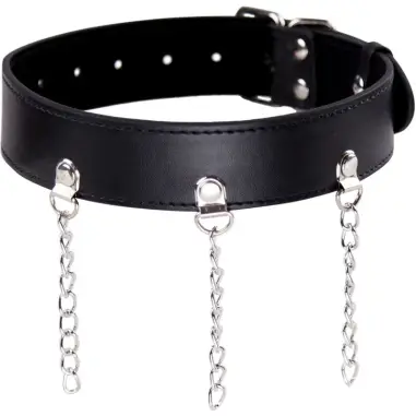 OHMAMA FETISH - COLLAR FETISH CON ANILLAS 
