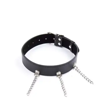 OHMAMA FETISH - COLLAR FETISH CON ANILLAS 