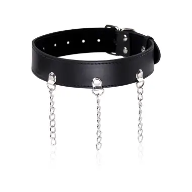 OHMAMA FETISH - COLLAR FETISH CON ANILLAS 