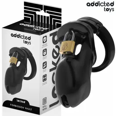 ADDICTED TOYS LOCKED - FORBIDDEN VAULT JAULA PARA PENE 10 CM 