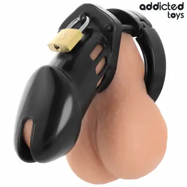 ADDICTED TOYS LOCKED - OBSIDIAN HOLD JAULA PARA PENE TALLA M 