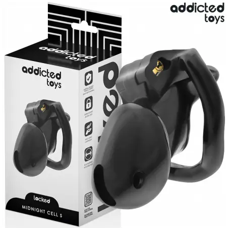 ADDICTED TOYS LOCKED - MINDNIGHT CELL JAULA PARA PENE TALLA S 