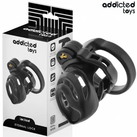 ADDICTED TOYS LOCKED - ETERNAL LOCK JAULA PARA PENE 9 CM 