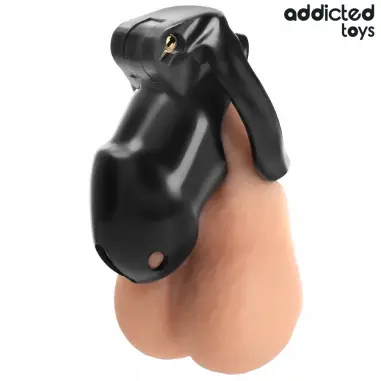 ADDICTED TOYS LOCKED - MINDNIGHT CELL JAULA PARA PENE TALLA M 