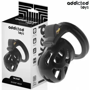 ADDICTED TOYS LOCKED - SILENT KEEP JAULA PARA PENE 7,5 CM 