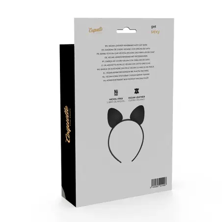 COQUETTE CHIC DESIRE - DIADEMA CON OREJAS DE GATO 