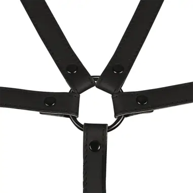 FETISH SUBMISSIVE BONDAGE - ARNÉS AJUSTABLE TORSO Y BRAZOS 