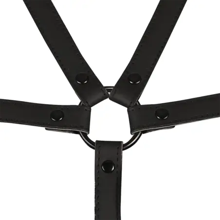 FETISH SUBMISSIVE BONDAGE - ARNÉS AJUSTABLE TORSO Y BRAZOS 