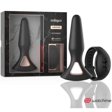 ANBIGUO - WATCHME CONTROL REMOTO VIBRADOR PLUG ANAL ALEXANDRU 