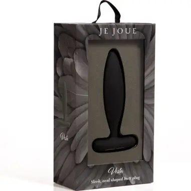JE JOUE - VESTA PLUG ANAL VIBRADOR NEGRO 