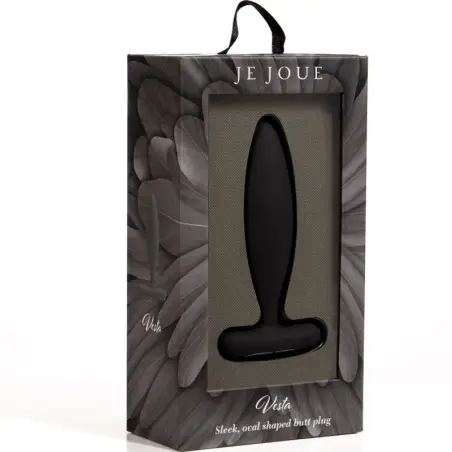 JE JOUE - VESTA PLUG ANAL VIBRADOR NEGRO 