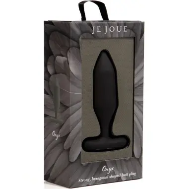 JE JOUE - ONYX PLUG ANAL VIBRADOR NEGRO 